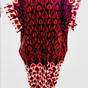 Tie and Dye midi dress #summer dress#